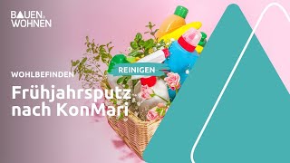 Frühjahrsputz nach KonMari  so gehts I BAUEN amp WOHNEN [upl. by Aysahc904]