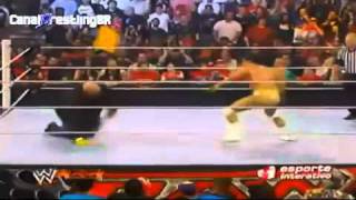 WWE na TV esporte interativo 22062011 alberto del rio vs kane [upl. by Aridatha990]