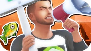 THE SIMS 4  CITY LIVING  PART 14 — PROMOTING OUR CAUSE [upl. by Dlaner263]