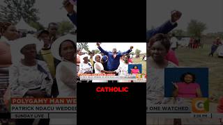 Polygamy man Weds in Catholic Church KimbuKenya [upl. by Barvick338]