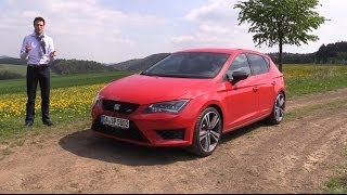 2015 Seat Leon Cupra 280 test drive review Nuerburgring  Autogefühl [upl. by Wylde]