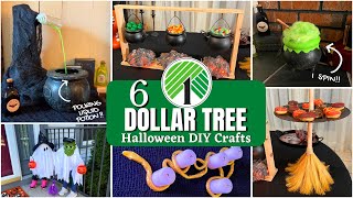 6 DOLLAR TREE DIY Halloween Decor Crafts  Easy Cheap amp Spooky Ideas for 2024 [upl. by Gee]