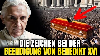 UNERKLÄRTE PHÄNOMENE Während der BEERDIGUNG Von PAPST BENEDIKT XVI Was Ist Wirklich Passiert [upl. by Hnil]