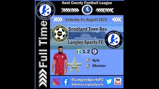 Snodland Town Res 12 LSFC PSF 050823 Goal Highlights [upl. by Yrallam]