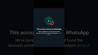 How To Unban WhatsApp Number  WhatsApp Banned Account Unban [upl. by Lrad]