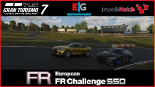 European FR Challenge 550  Brands Hatch  Mercedes AMG GT S 15  GT7 [upl. by Quiteria]