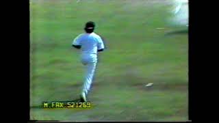 Aqib Javed Hatrick in Sharjah 1991 Final All Dismissals with replays in full [upl. by Atnima]