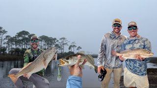 Redfish and Trout Tournament Fishing in Steinhatchee FL [upl. by Analram4]