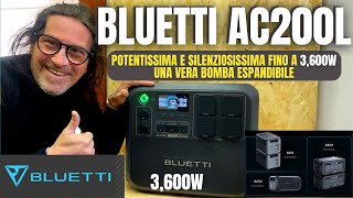 100 Euro di Sconto BluettiI AC200L Portable Power Station bluetti ac200l faidate 1k offgrid k [upl. by Ahsikan]