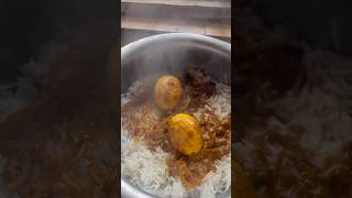 Kolkata style egg biryani recipe odia trending foryou shorts viral andabiryani [upl. by Annavoeg535]