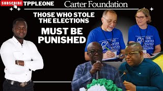 CARTER FOUNDATION THOSE WHO STOLE THE ELECTIONS MUST BE HELD ACCOUNTABLE [upl. by Raven]