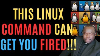 Warning This Linux Command Can Get You Fired [upl. by Emmit]