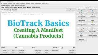 BioTrack Basics Creating A Manifest [upl. by Ikkim]