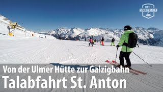 Talabfahrt St Anton am Arlberg [upl. by Airelav]