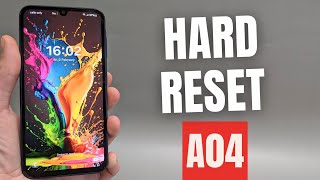 How to Factory HARD RESET Samsung Galaxy A04  A04E  3 Ways [upl. by Laurella]