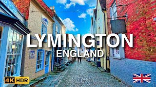 Lymington Town 4k Walking Tour  Discovering the Vibrant Town in the New Forest National Park [upl. by Cati614]