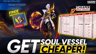 HOW TO GET YOUR SOUL VESSELS SKINS AT THE CHEAPEST COST POSSIBLE  HANABI amp AAMON NEW SKIN SERIES [upl. by Bred]