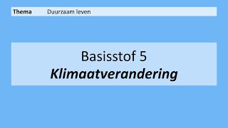 VMBO 3  Duurzaam leven  Basisstof 5 Klimaatverandering  8e editie [upl. by Sesom370]