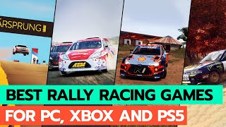 Top 5 Rally Racing Games for PC Xbox Series XS and PS5 2021 [upl. by Viguerie]