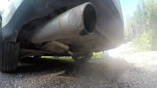 Volvo S80 T6 exhaust sound [upl. by Aneek]