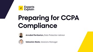 CCPA Tips How Exponea can help with CCPA compliance  Exponea Experts Explain [upl. by Lois768]