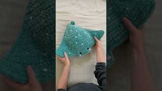 Mega Plush Ray  NO SEW Pattern  crochet amigurumi [upl. by Aynod871]