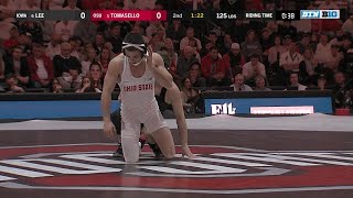 125 LBs Iowas Spencer Lee vs Ohio States Nathan Tomasello  Big Ten Wrestling  Jan 24 2018 [upl. by Zubkoff]