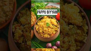 Perfect Pappu Biyyam Recipe  Telangana Style Recipes [upl. by Llennor]