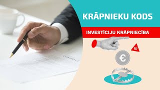 Kas ir investīciju krāpniecība  Krāpnieku Kods S02E06 [upl. by Harli895]