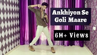 Ankhiyon Se Goli Maare  Song  Dance Video  Govinda  Raveena  Bollywood Dance By  MG [upl. by Glasgo]