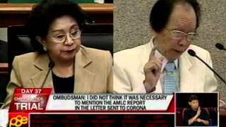 Cuevas gets stuck on questioning Ombudsmans authority to investigate CJ [upl. by Lindsey]