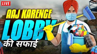 FASTEST LOBBY CLEANER  BGMI LIVE  GTXPREET PUBG [upl. by Anelahs]