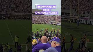 DOWDYFICKLEN SINGS LIVIN ON A PRAYER eastcarolina ecu ecupirates bonjovi livinonaprayer [upl. by Arayt]