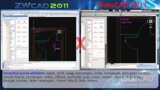 ZWCAD x AutoCAD [upl. by Danielle824]