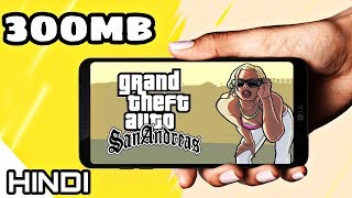 GTA SAN ANDREAS quotANDROIDquot  DOWNLOADINSTALL  300mb only [upl. by Oilisab]