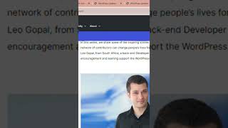 Wordpress community news in WordPress shorts wordpress [upl. by Diamond24]