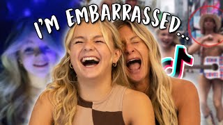 Mom Reacts To My TikToks Exposed  Pressley Hosbach [upl. by Vaas443]