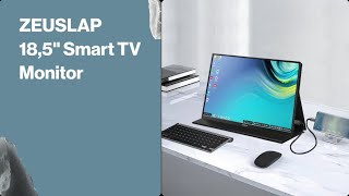 User Reviews of the ZEUSLAP 185quot Smart TV Monitor [upl. by Gross]