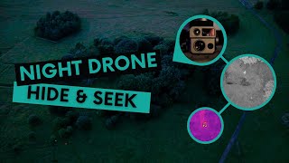 Hide amp Seek with a Night Vision Drone  Autel EVO Max 4N [upl. by Ylrebma]