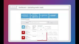 Upload meter reads and view consumption data on Dashboard [upl. by Anaik721]