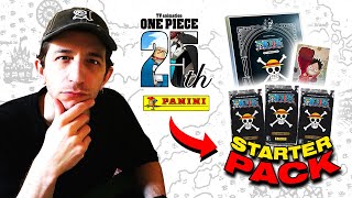 È USCITO ONE PIECE PANINI Apriamo lo Starter Pack 25° Anniversario con ilpippega e ilgabbrone [upl. by Culbert]