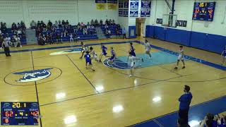 Harrison High School vs Wallington High School Mens Varsity Basketball [upl. by Ahsatam]