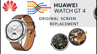 Huawei Watch GT 4 Screen Replacement Tutorial  Wymiana wyświetlacza [upl. by Hadley]