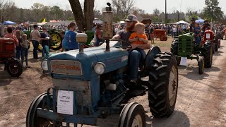 A Wonderful Classic Tractor Parade from the Amazing Southern Farm Days [upl. by Leland]