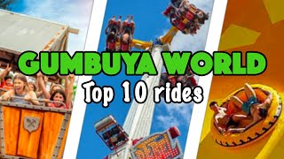 Top 10 rides at Gumbuya World  Melbourne Australia  2022 [upl. by Brook]