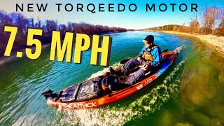 New TORQEEDO Kayak Motor Testing [upl. by Dimo993]