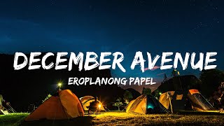 Eroplanong Papel  December Avenue Karaoke  Music Ari Mendoza [upl. by Asiral]