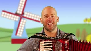 Johnny Verweij  Klompendans Accordeon Feest Versie  Partyhit  Carnaval [upl. by Lynsey]