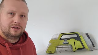 Kompaktowy odkurzacz piorący Swift Clean 18V ONE  Opinia Ambasadora Paweł  RYOBI® [upl. by Durwin321]