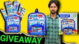 Doms Smart Kit Giveaway 😍 [upl. by Joacima]